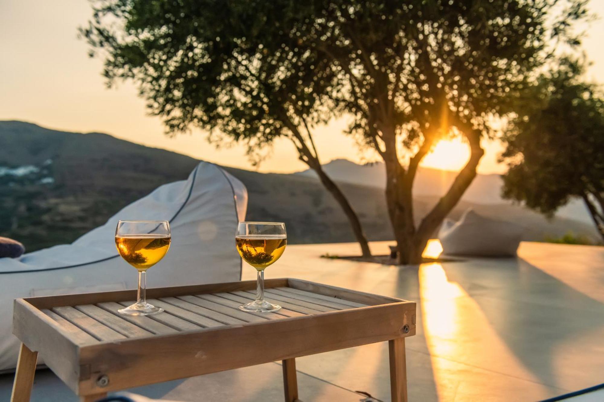 Saffron Boutique Aparthotel Krokos Bagian luar foto